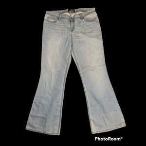London Jean flare stretch jeans